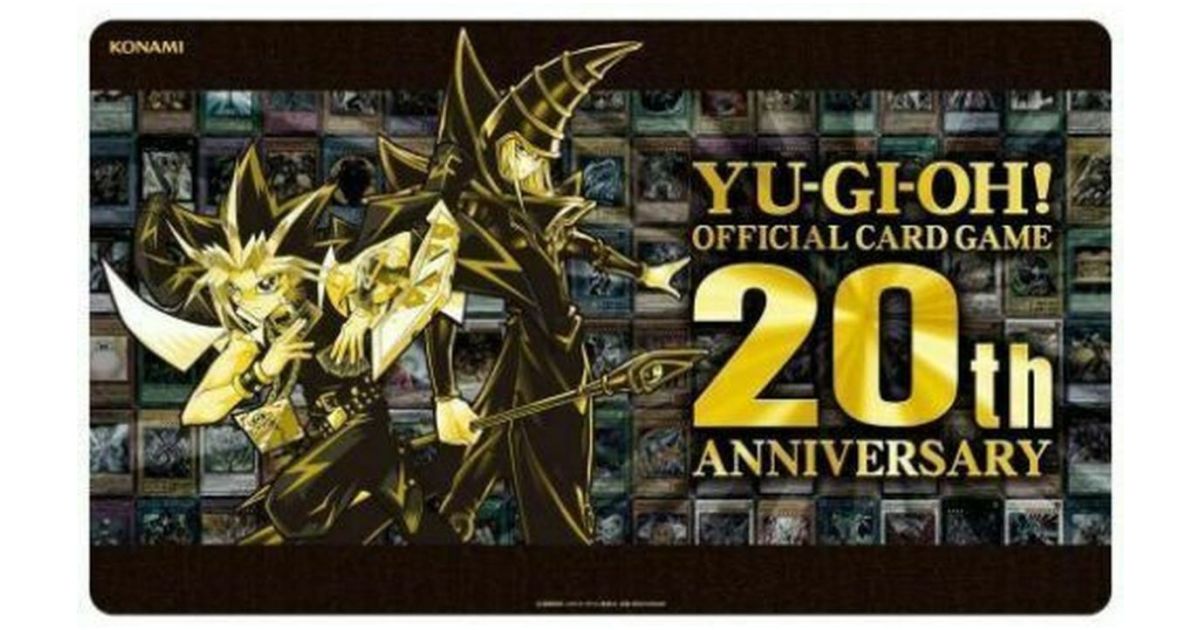 Yu-Gi-Oh! - Yu-Gi-Oh! - Playmat - Limited Edition 20th Anniversary ...