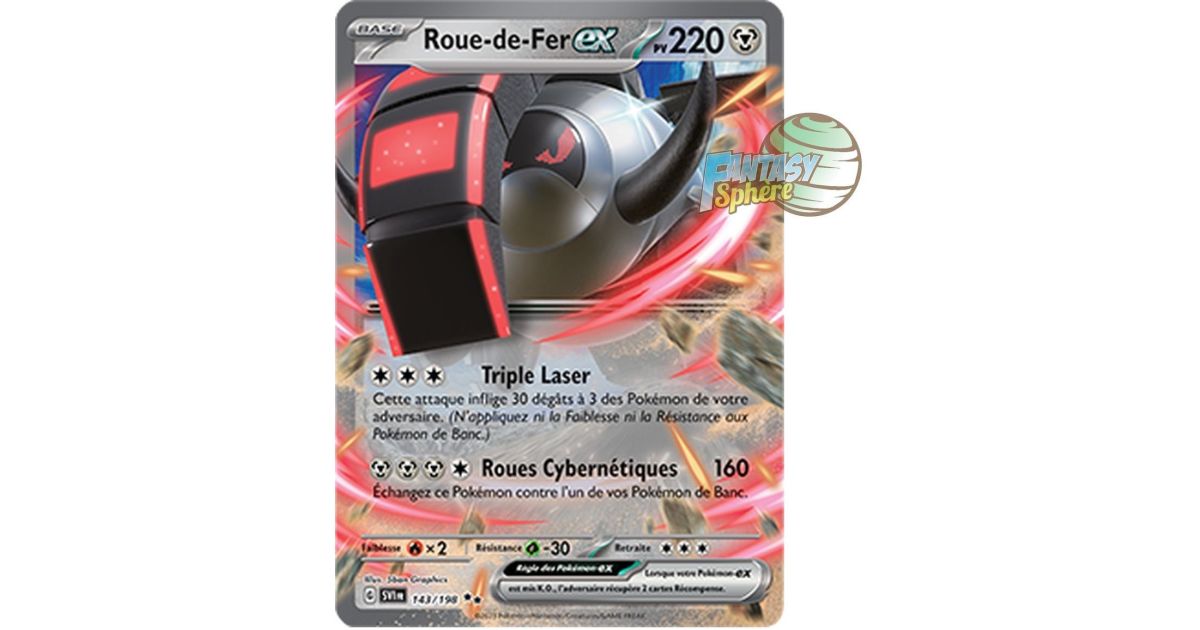 Pokémon Roue-de-Fer Shiny 6IV FR - Jeu Pokémon Écarlate/Violet Sur Nintendo Switch - Neuf Scellé - édition 2021 - PEGI 7