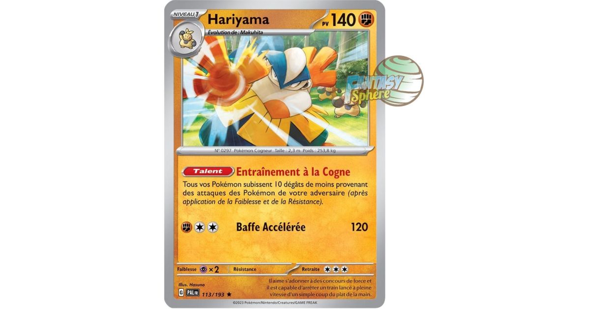 Hariyama 113/193 – Paldea Evolved – Lotto Di 2 Carte Pokémon – Set Evoluzione Di Paldea