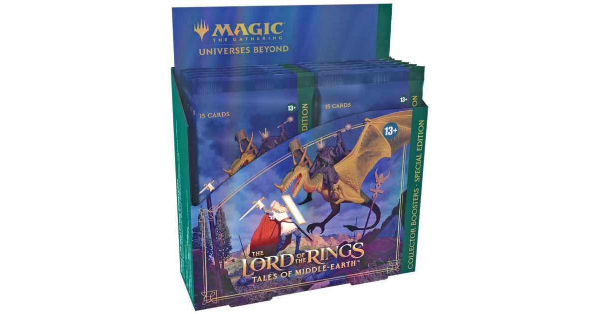 Magic The Gathering Boite de Booster Collector Le Seigneur des Anneaux chroniques de la