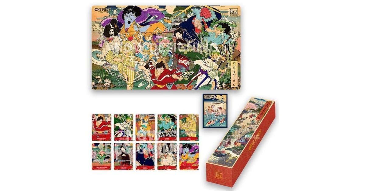 Bandai - One Piece 1st Year Anniversary Set English Version
