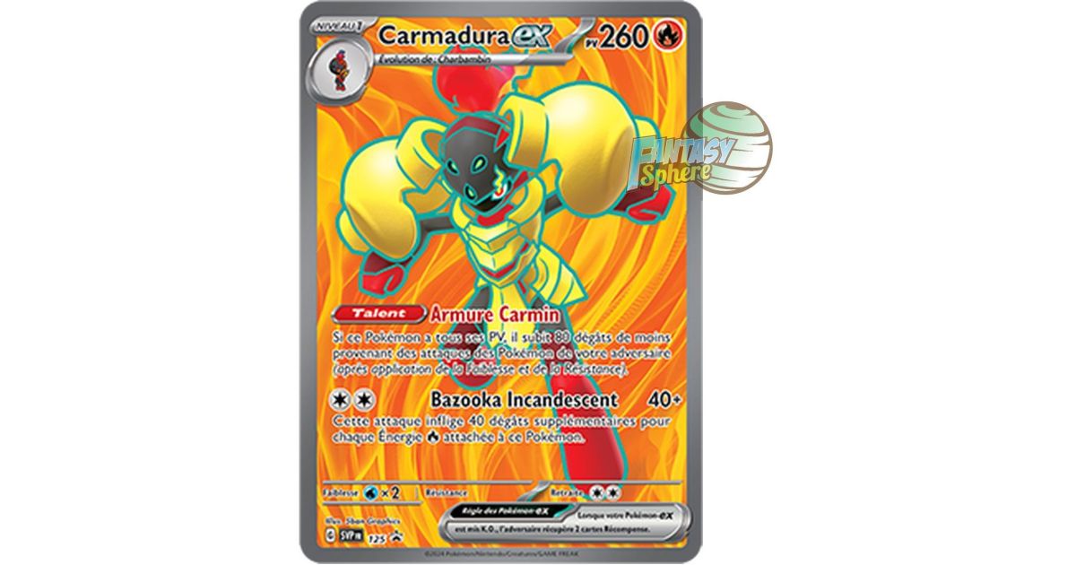 Carte Pokémon Carmadura 041/198 Holographique Écarlate et Violet (JCC Carte Pokémon Carmadura 041/198 Holographique Écarlate et Violet (JCC