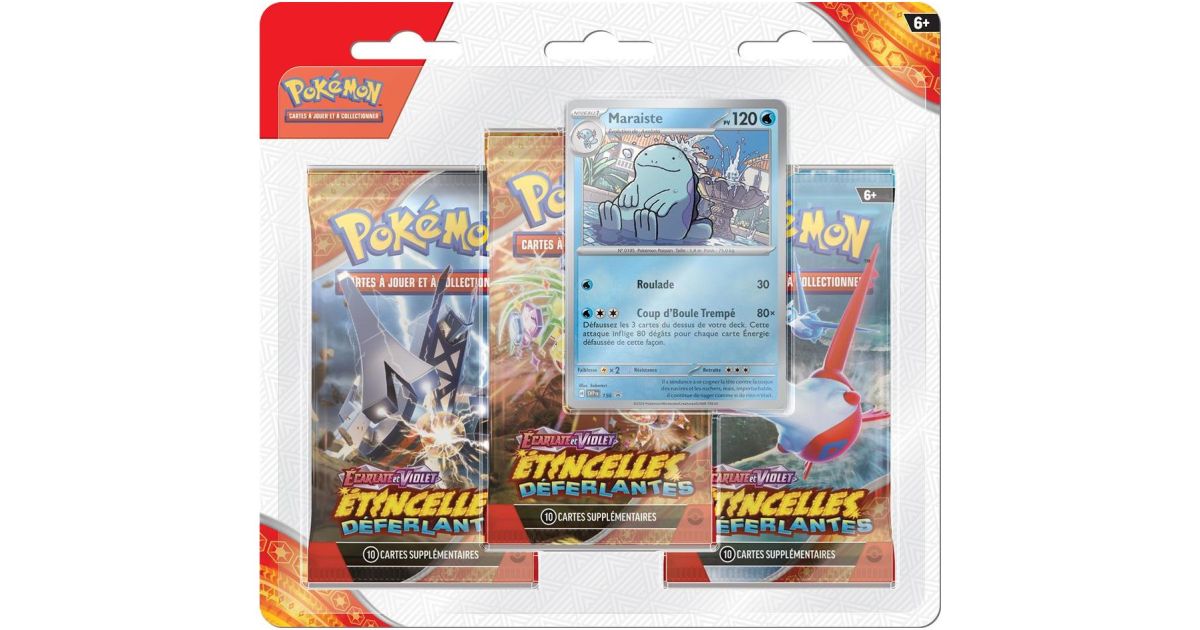 Pokemon Tri Pokémon - Tri-Pack - Electhor / Maraiste - Ecarlate et Violet ...