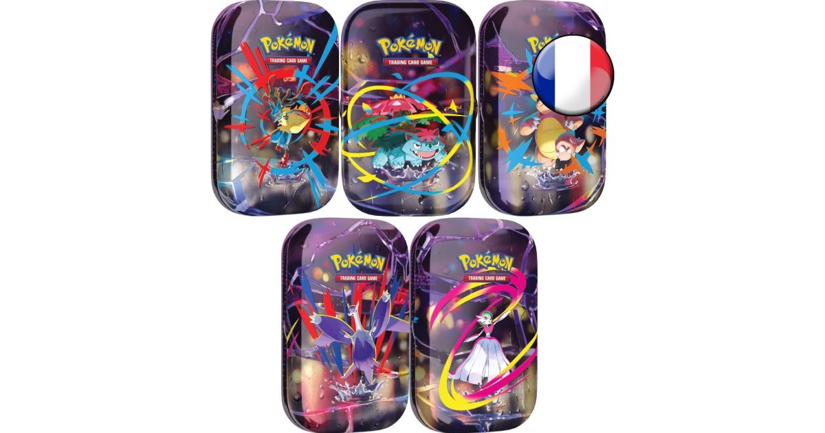 Mini-Tin Pokébox - Méga-Héroïsme : Méga-Évolution - [ME01 - MEG] - Pokémon - FR Modèle Aléatoire - Fantasy Sphere