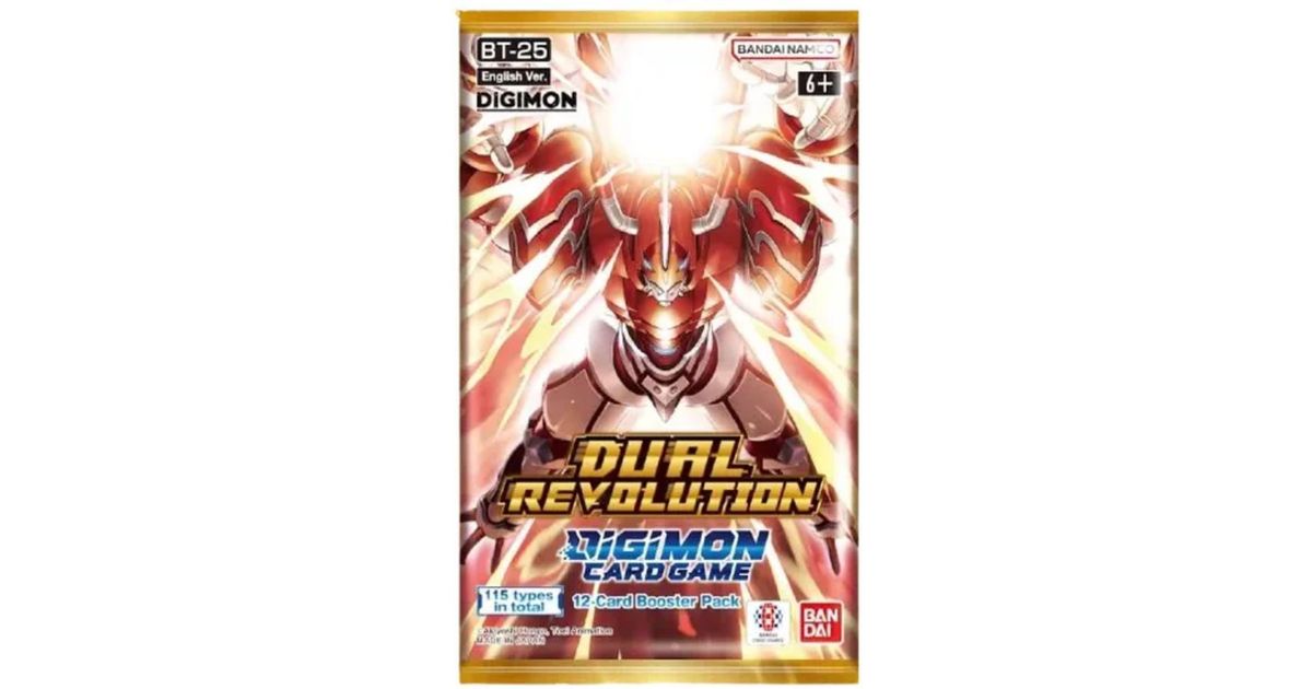 Booster - Dual Revolution [BT25] - Digimon Card Game - EN - Fantasy Sphere
