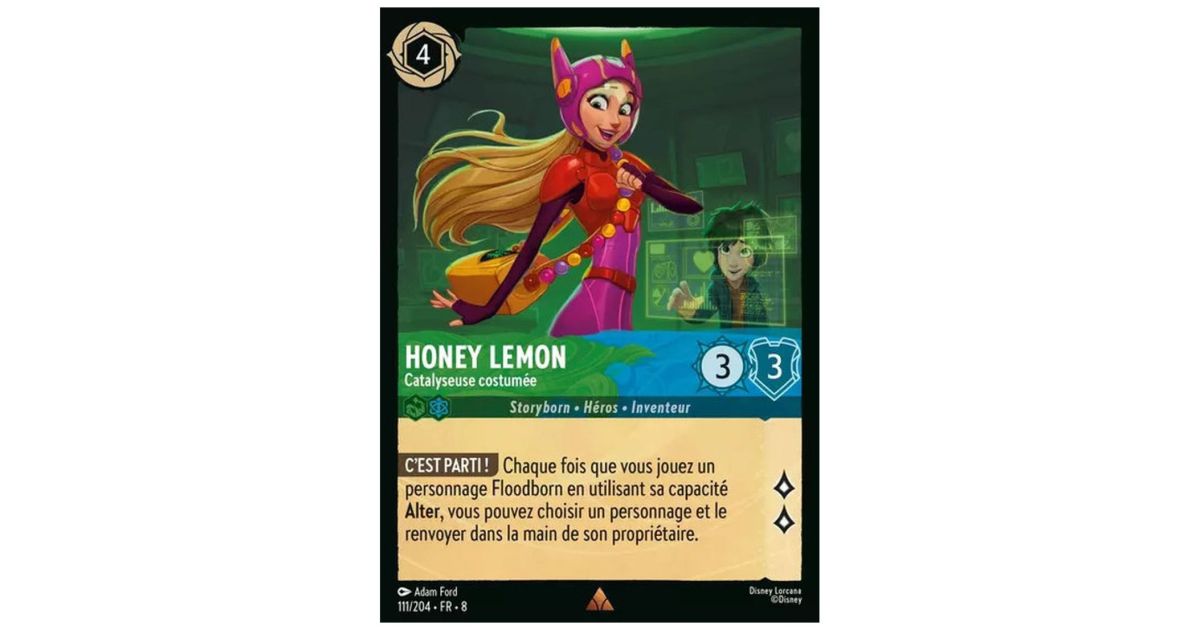 Honey Roj Honey Lemon, Catalyseuse costumée - 111/204 - ROJ - Le Règne de Jafar ...