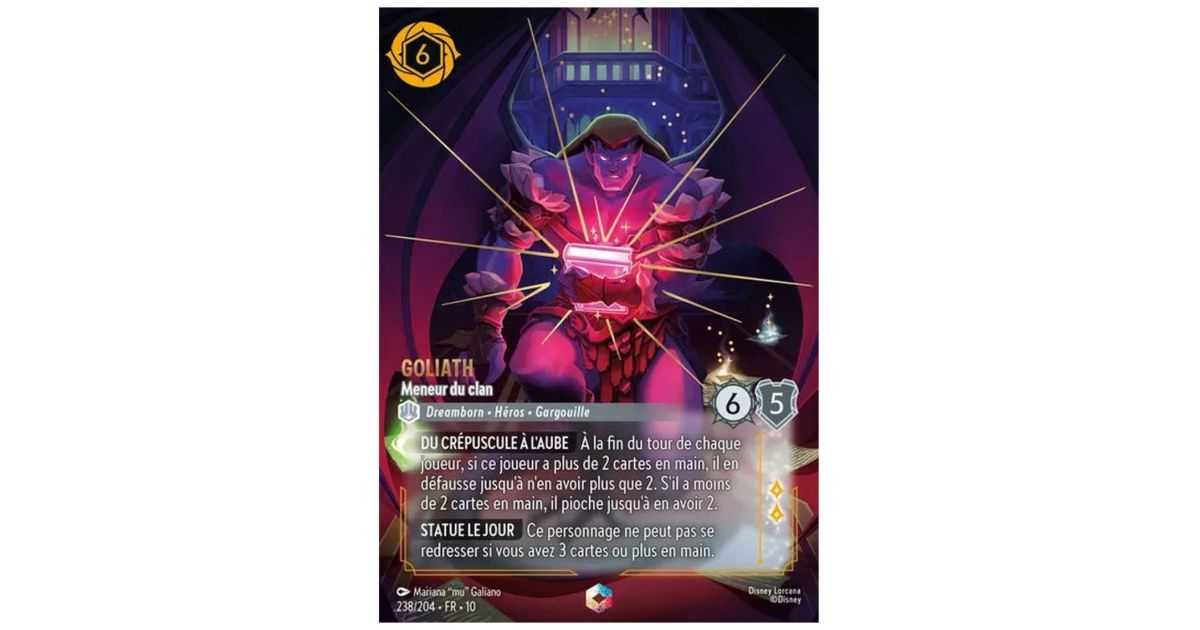 Trois Lueurs Rouges Dessin Fantasy Goliath, Meneur du clan - 238/204 - WHW - Lueurs dans les Profondeurs ...