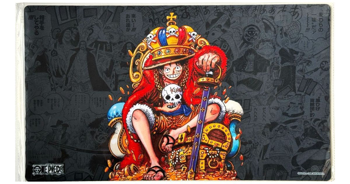 Tapis de jeu ONE PIECE TCG : Tapis de jeu Leader Luffy - France