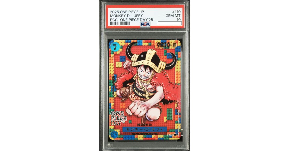 Luffy P-110 One Piece Day '25 PSA 10 Gem Mint - JPN - Fantasy Sphere