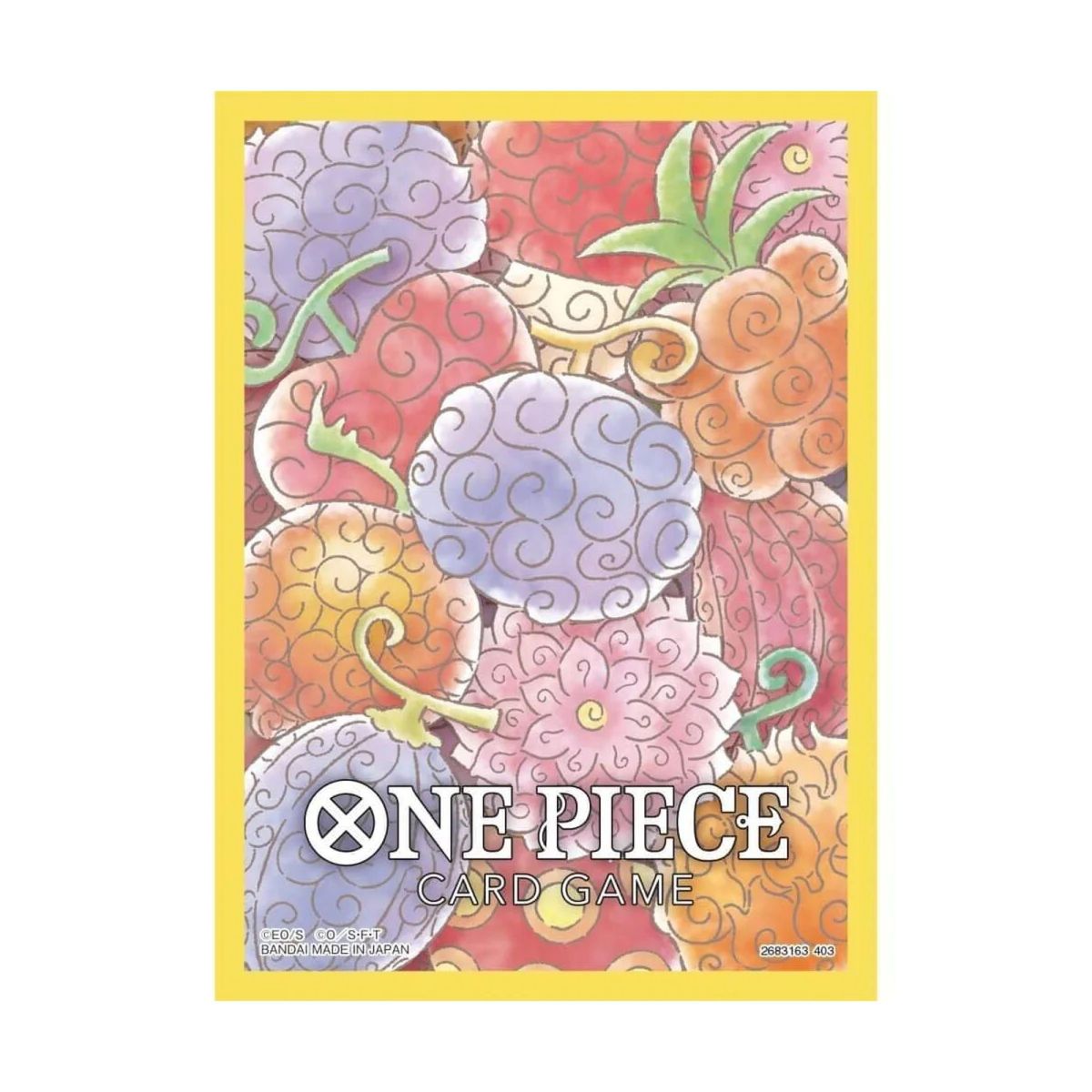 Item One Piece CG - Proteges Cartes - Standard - Devil Fruits (70)