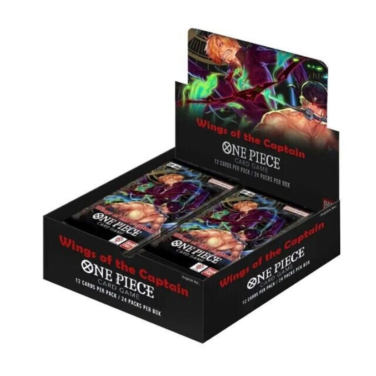 One Piece - Display - Boite de 24 Boosters - Wings of the Captain - OP-06 - EN