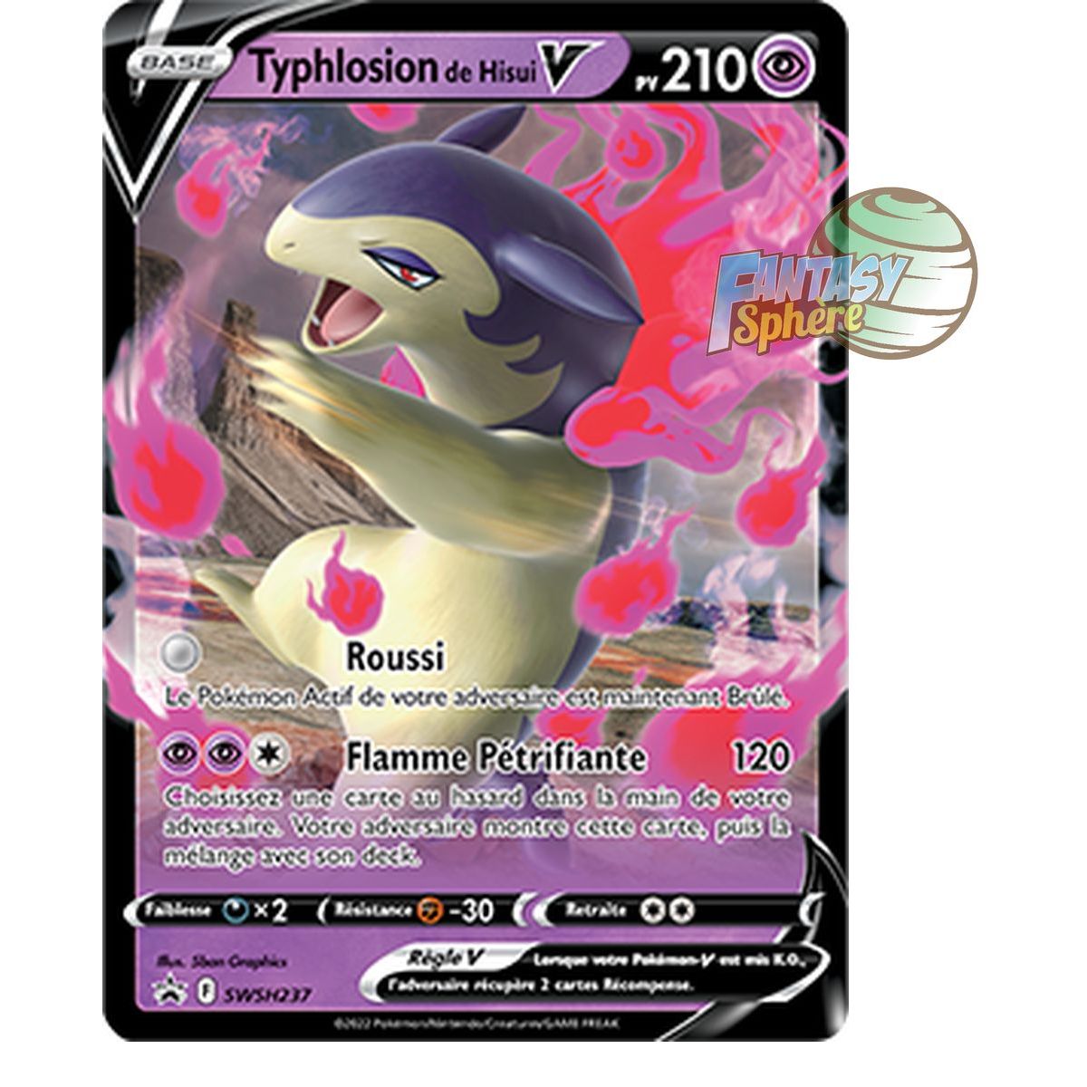 Typhlosion de Hisui-V - Promo SWSH237 - Promos