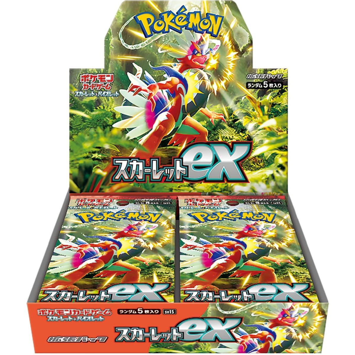 Item Pokémon - Boite de 30 Boosters - EX Scarlet [SV1S] - Japonais
