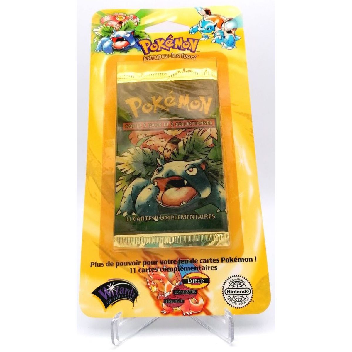 Item Pokémon - Booster Blister - Set de Base Edition 2 - Artwork Florizarre - FR [Jauni]
