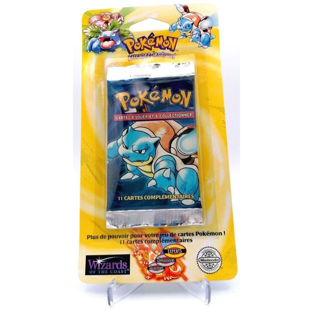 Pokémon - Booster Blister - Set de Base Edition 2 - Artwork Tortank - FR