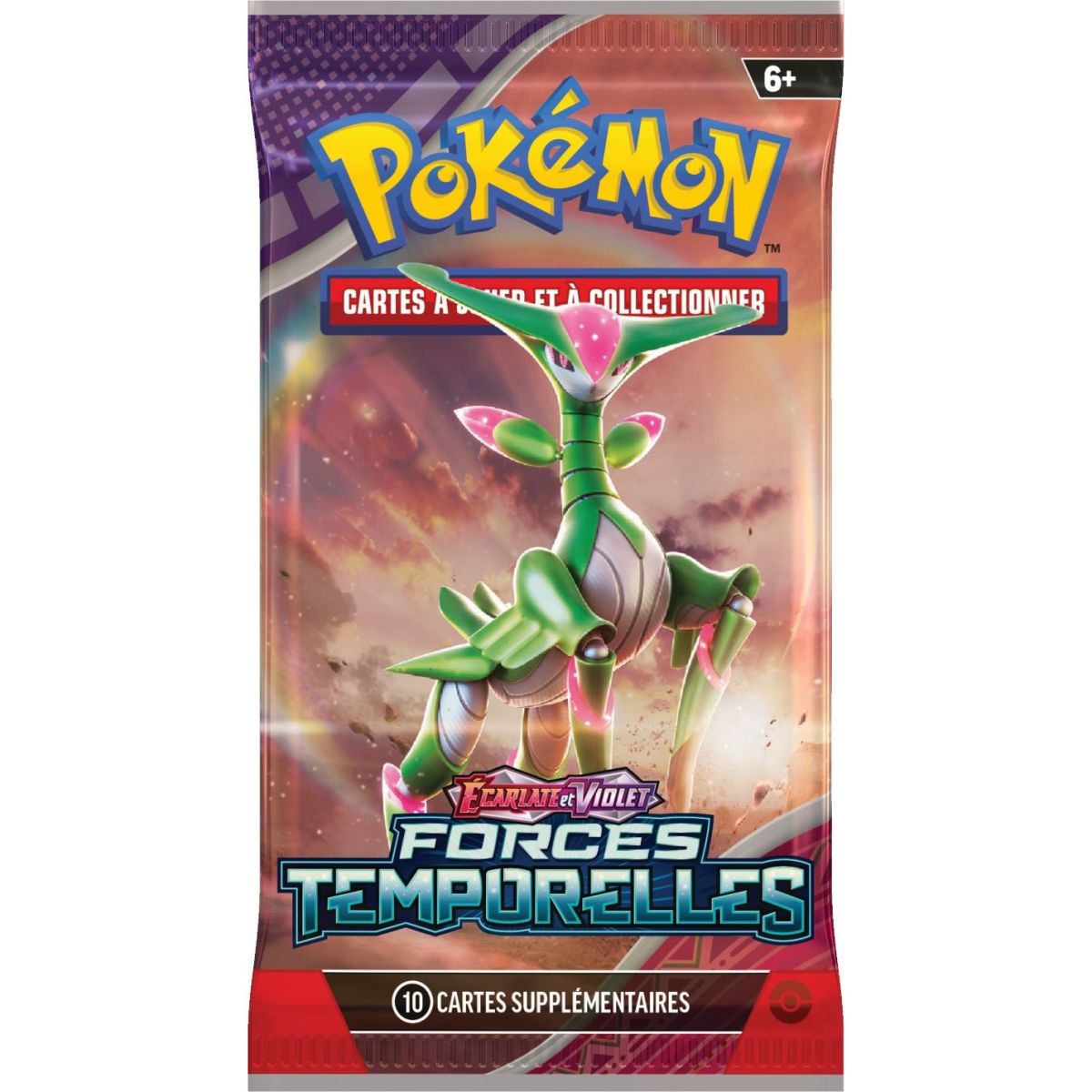 Pokémon - Carton de 6 Boites de 36 Boosters - Ecarlate et Violet - Forces Temporelles [SV5][EV05] - FR