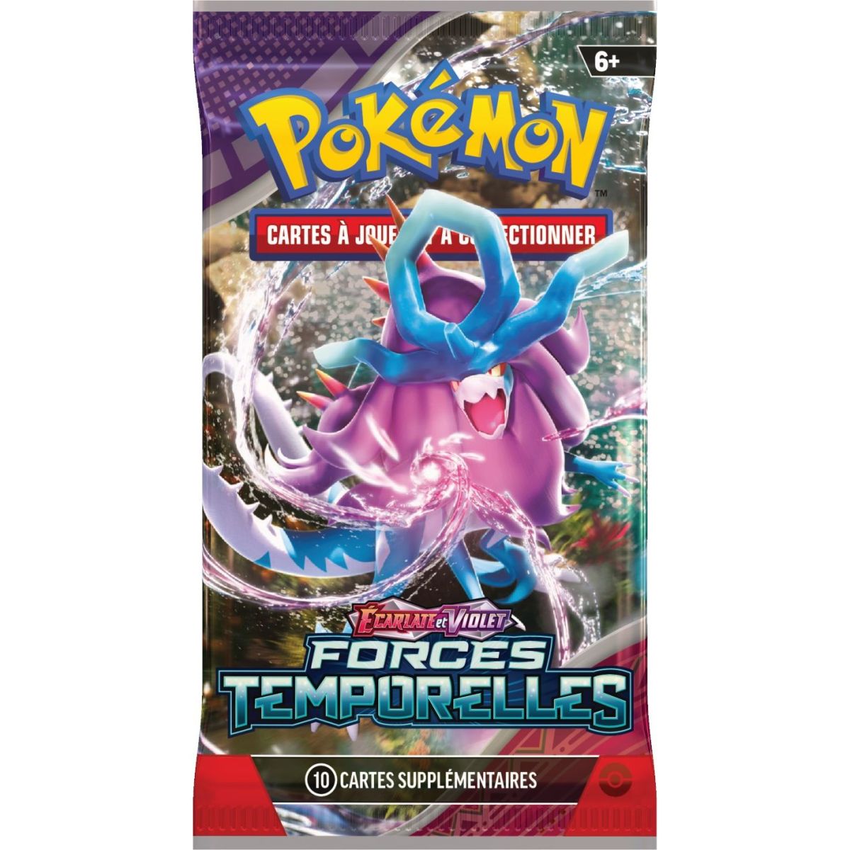 Pokémon - Carton de 6 Boites de 36 Boosters - Ecarlate et Violet - Forces Temporelles [SV5][EV05] - FR