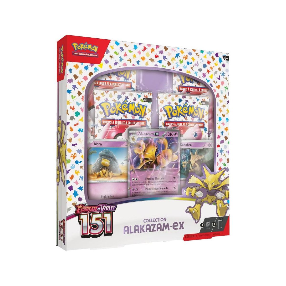 Item Pokémon - Coffret Collection Alakazam EX - Ecarlate et Violet - 151 -[SV03.5 - EV03.5] - FR
