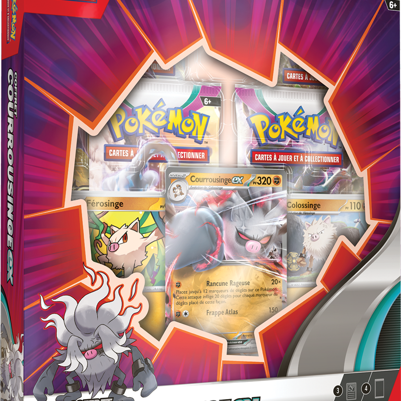 Item Pokémon - Coffret - Courrousinge-ex - Juillet 2023 - FR