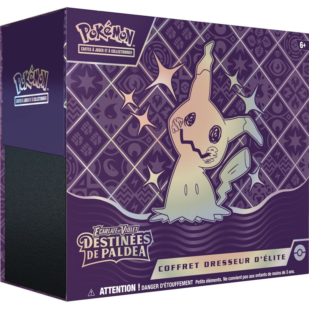 Pokémon - Coffret Dresseur d'Elite ETB - Ecarlate et Violet - Destinées de Paldea [SV04.5 - EV04.5] + Mascarade Crépusculaire [SV06 - EV06] - FR