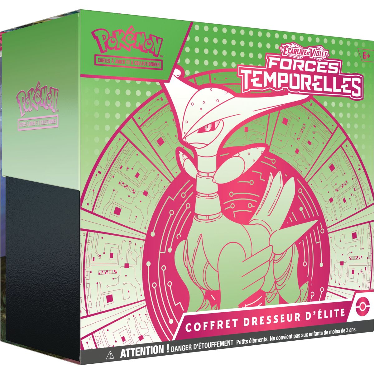 Item Pokémon - Coffret Dresseur d'Elite ETB - Ecarlate et Violet - Forces Temporelles -[SV05 - EV05] - FR - Vert-De-Fer ( Viridium)