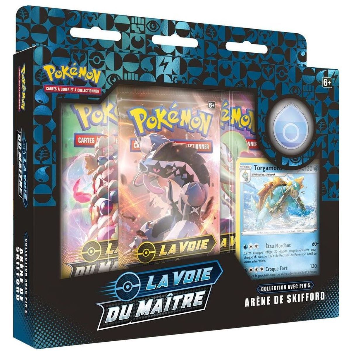 Pokémon - Coffret Pin's - Arène de Skifford - La Voie du Maître [EB3.5] - FR