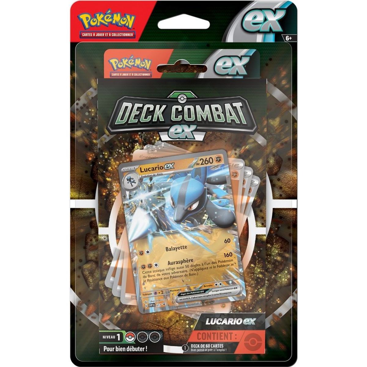 Item Pokémon - Deck Combat EX - Lucario Ex - FR