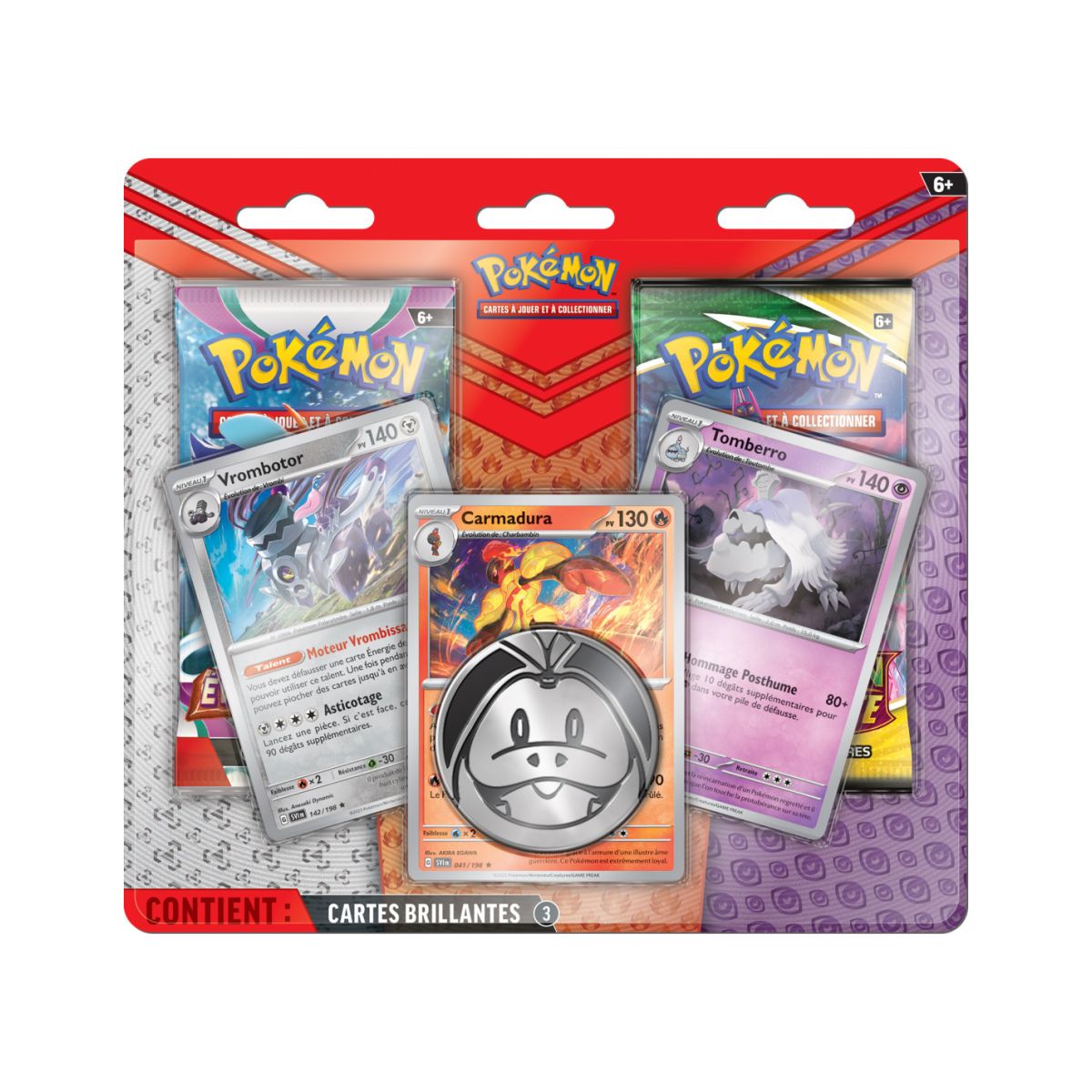 Item Pokémon Duo pack Évolution céleste et Écarlate et violet - 2 boosters Francais