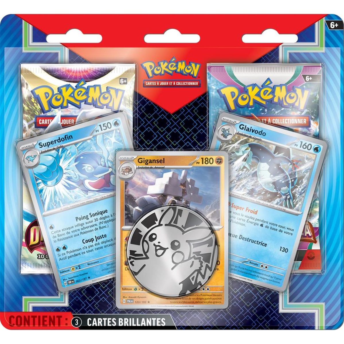 Pokémon - Duo-Pack - Superdofin; Gigansel; Glaivodo - FR