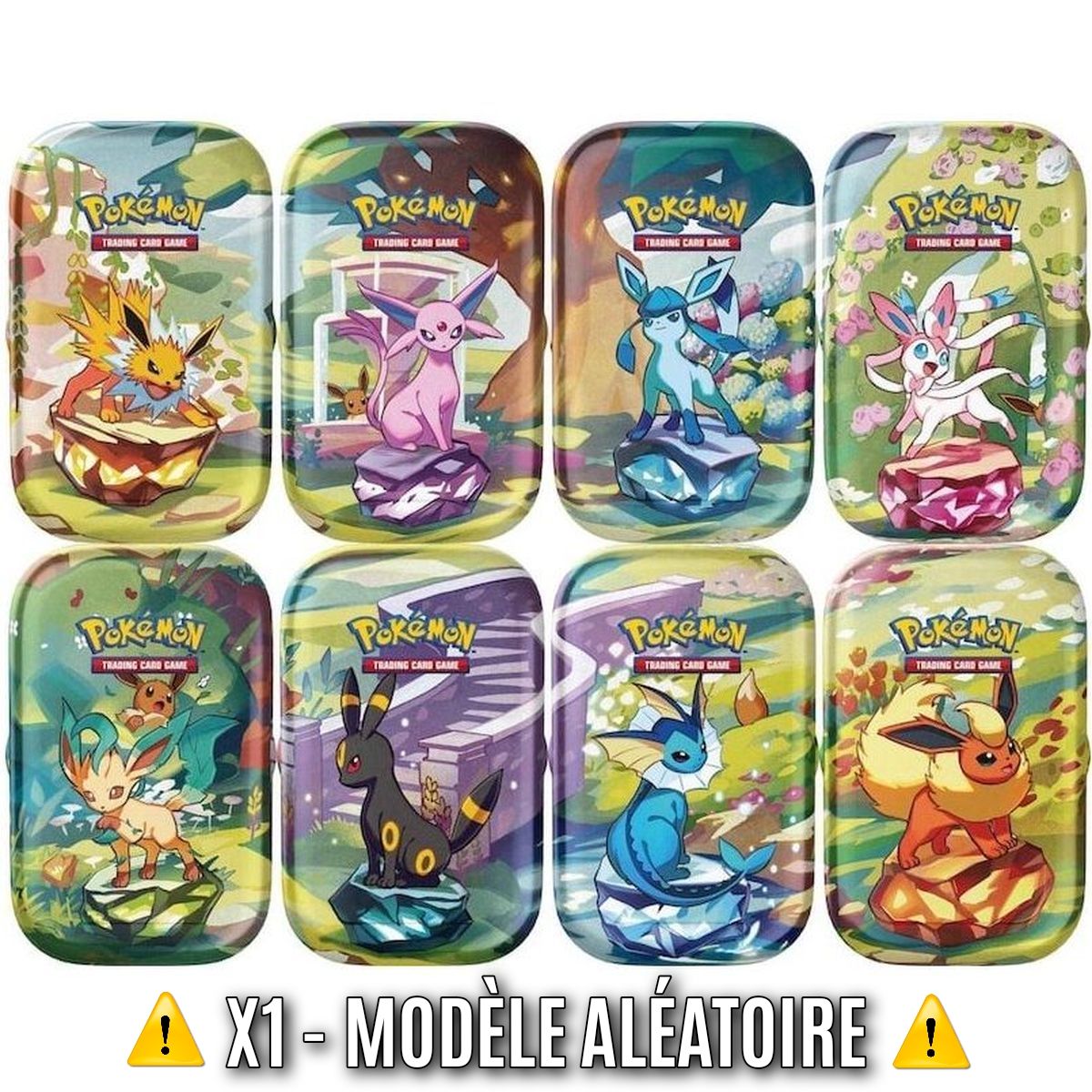 1 Mini Tin - Écarlate et Violet : Evolutions Prismatiques [EV08.5 - SV08.5] - Pokémon - ⚠️Modèle Aléatoire⚠️- FR