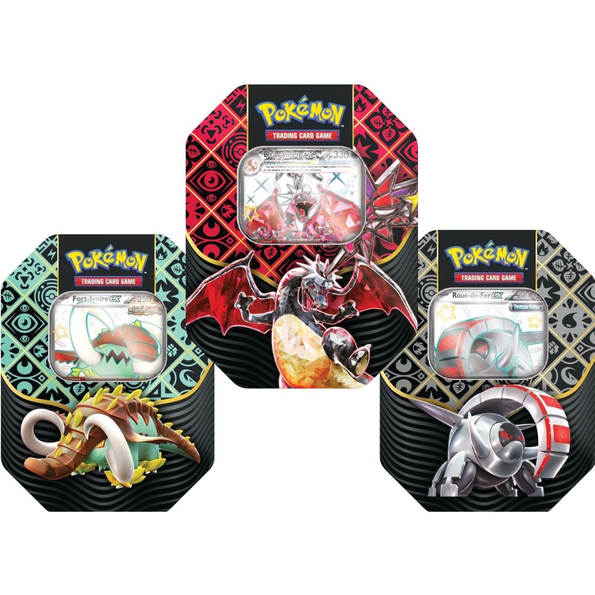 Item Pokémon - Pokébox Écarlate et Violet : Destinées de Paldea Roue-de-Fer-EX -[SV04.5 - EV04.5] - FR
