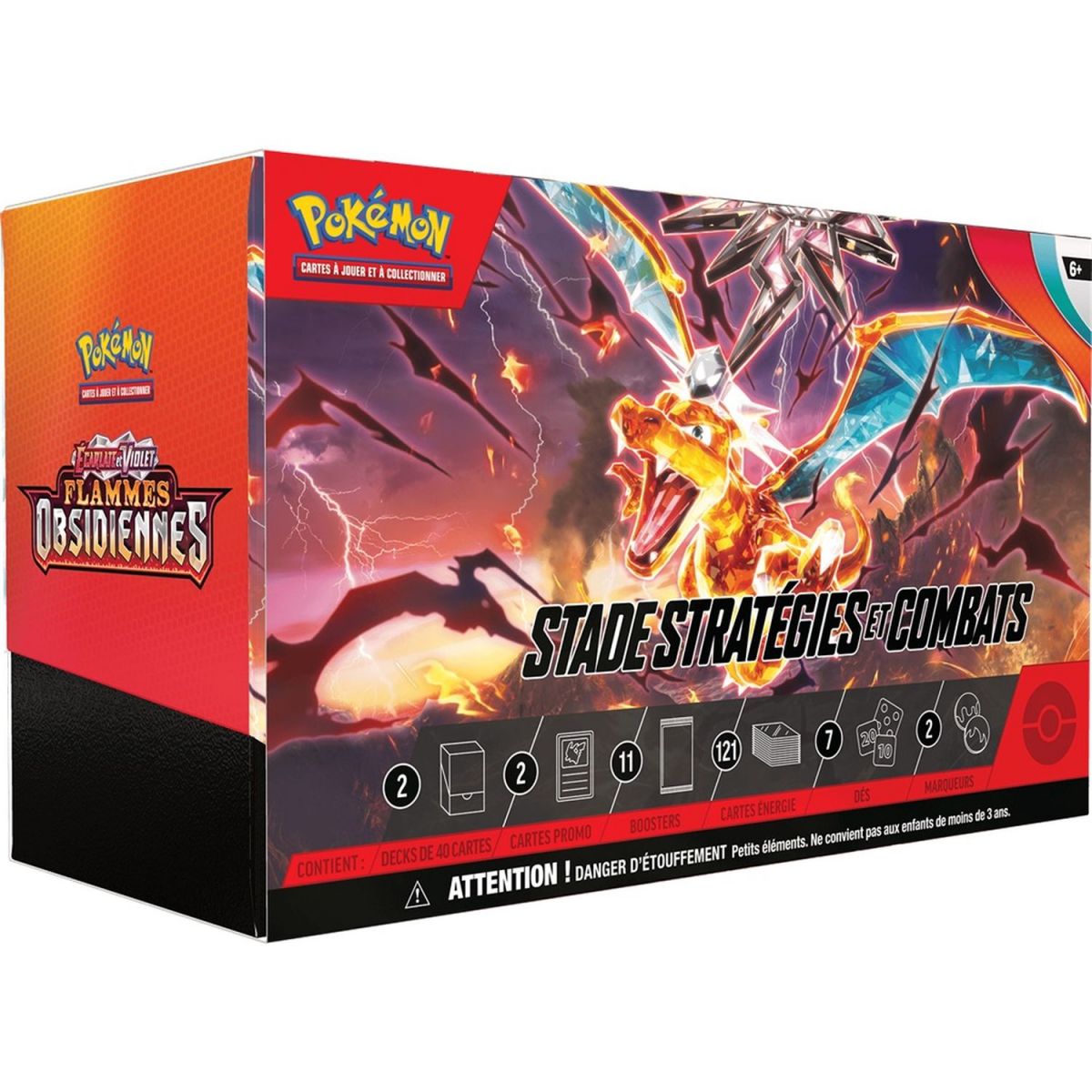Item Pokémon - Stade Strategies et Combats - Ecarlate & Violet Flammes Obsidiennes - [EV03] - FR