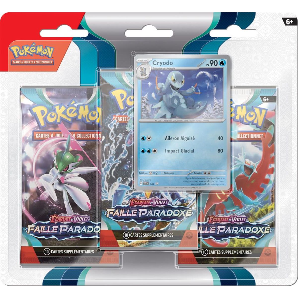 Acheter Pokémon (FR) Destinées de Paldea EV04.5 6 Boosters Bundle 