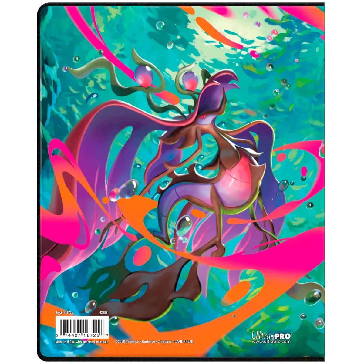 Portfolio 80 Emplacements - Mega-Evolution : Chaos Ascendant [ME04] - Ultra Pro - Pokémon