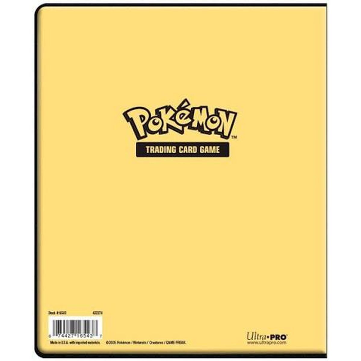 Portfolio 80 Emplacements - Pikachu 2025 - Ultra Pro - Pokémon