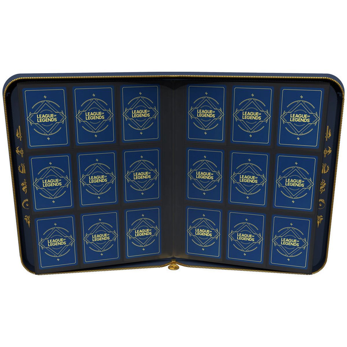 Pro-Binder Premium Zippered - Collector's Binder Legacy - 360 Emplacements - Riftbound League of Legends TCG