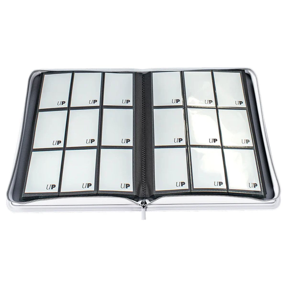 Pro-Binder Premium Zippered - Vivid White - 360 Emplacements - Ultra Pro