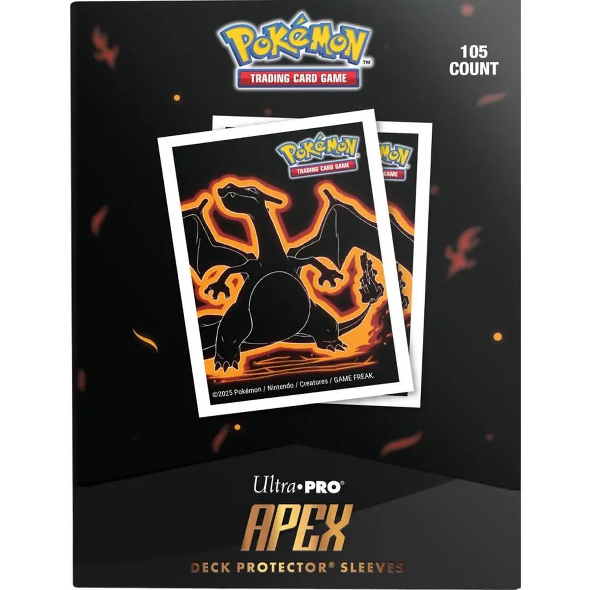 Protèges Cartes - Standard - Neon Apex Deck Protector : Dracaufeu - Ultra Pro - Pokemon (105)