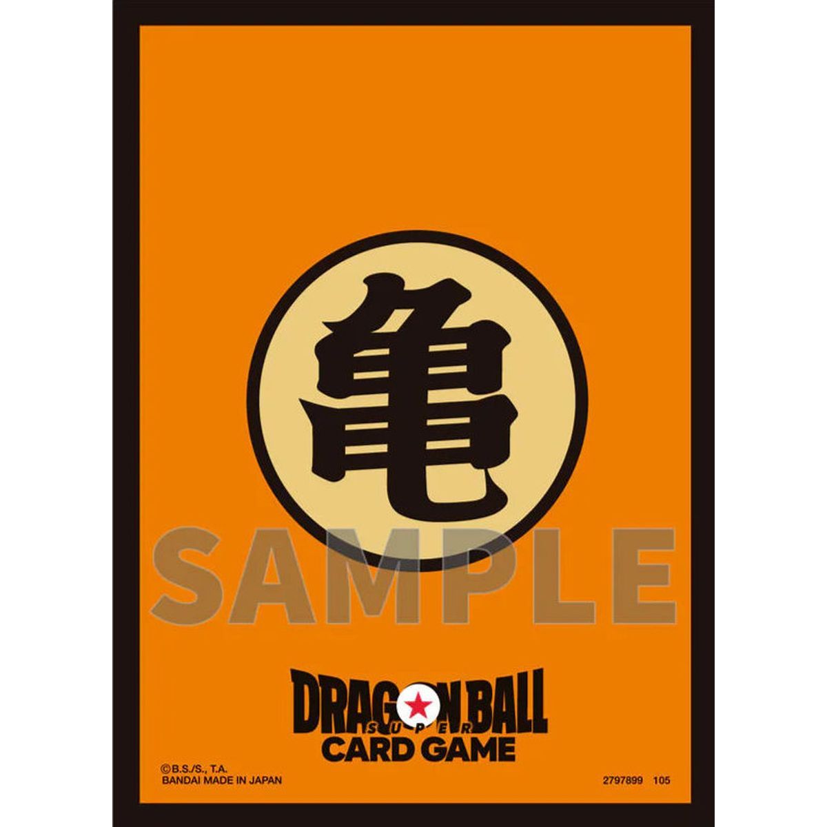 Item Protèges Cartes - Standard - Kamesen Style - Dragon Ball Fusion World CG - (64)