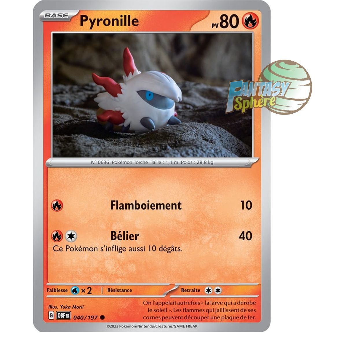 Pyronille - Reverse 40/197 - Ecarlate et Violet Flammes Obsidiennes