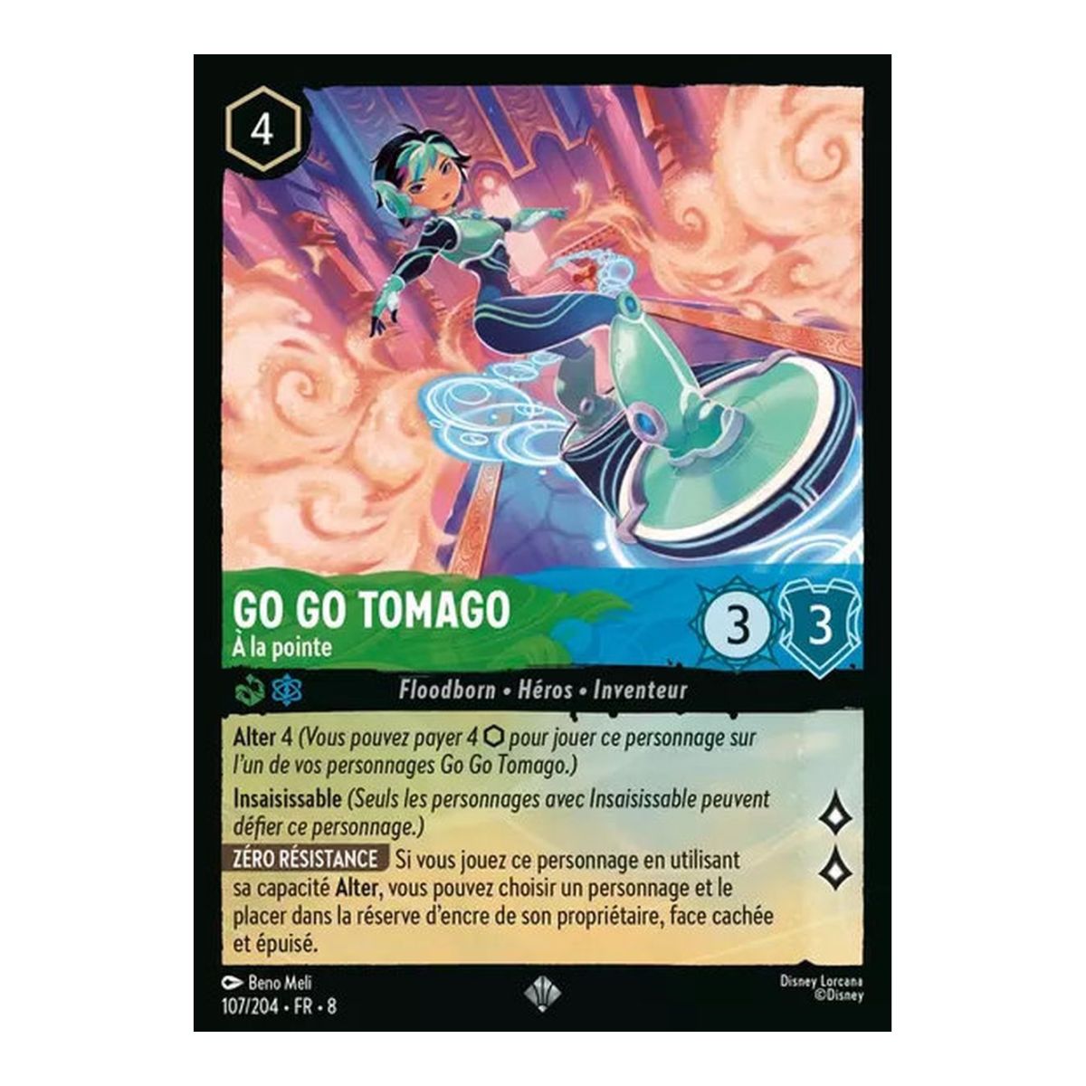Go Go Tomago, À la pointe - 107/204 - ROJ - Le Règne de Jafar - Brillante - Premium - Français