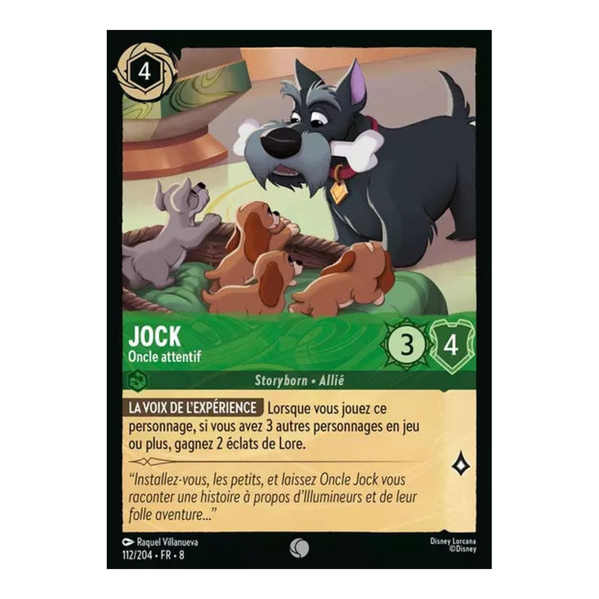 Jock, Oncle attentif - 112/204 - ROJ - Le Règne de Jafar - Brillante - Premium - Français