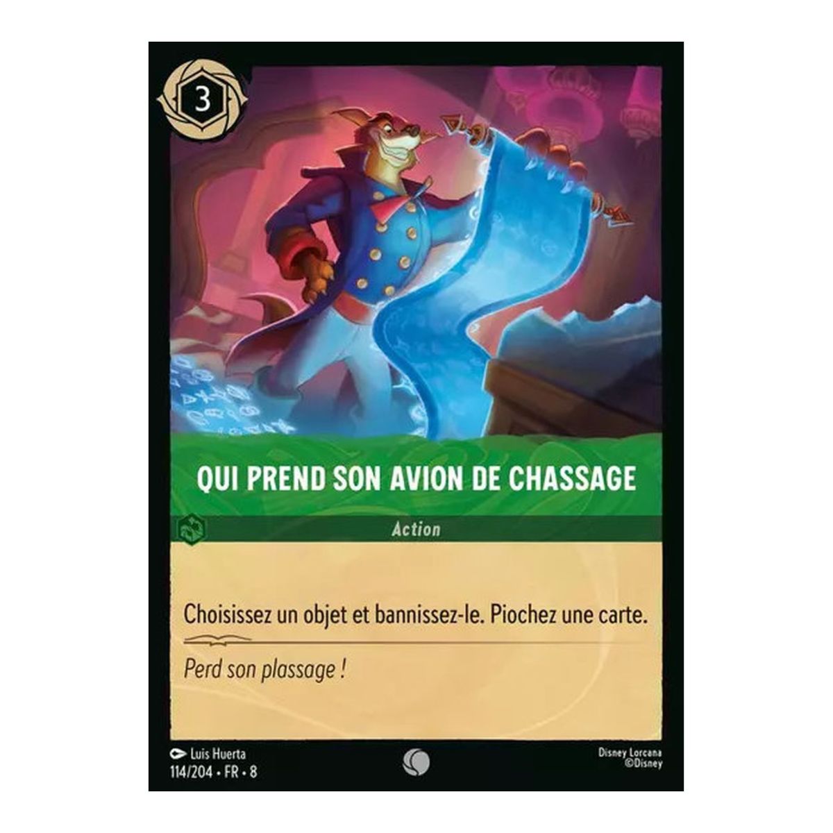 Qui prend son avion de chassage - 114/204 - ROJ - Le Règne de Jafar - Commune - Français