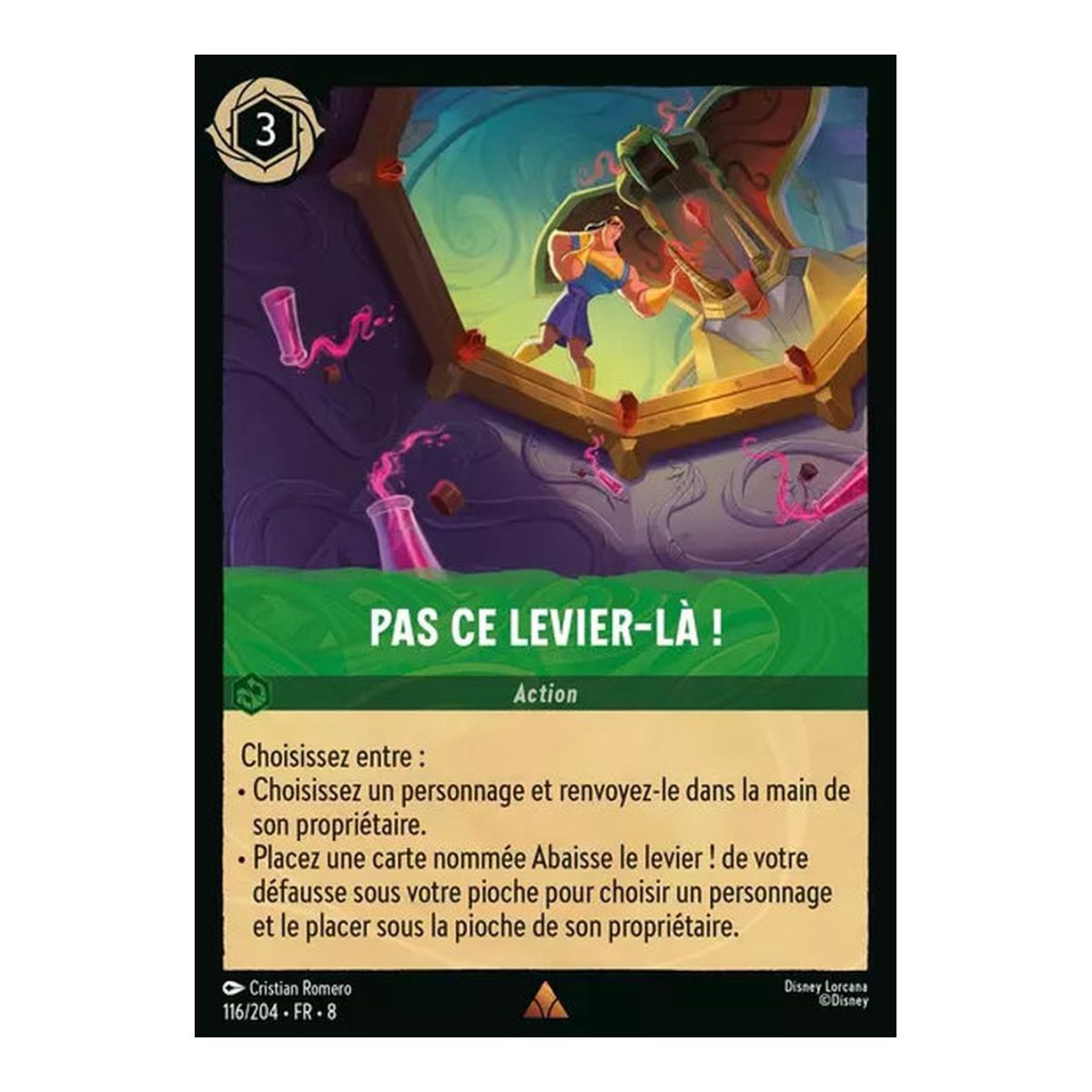 Pas ce levier-là ! - 116/204 - ROJ - Le Règne de Jafar - Brillante - Premium - Français