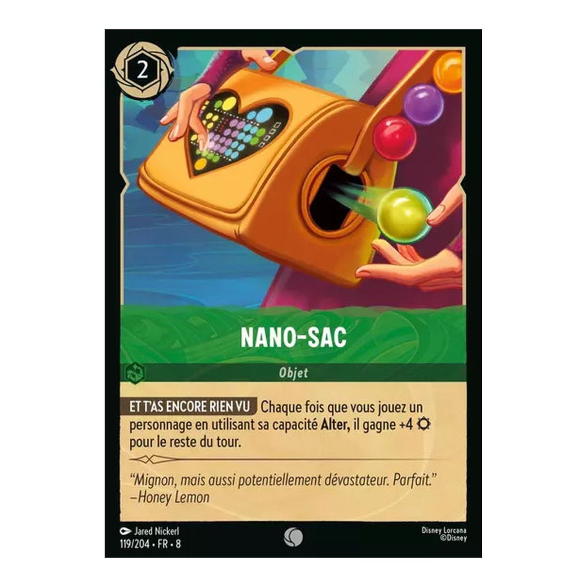 Nano-sac - 119/204 - ROJ - Le Règne de Jafar - Commune - Français