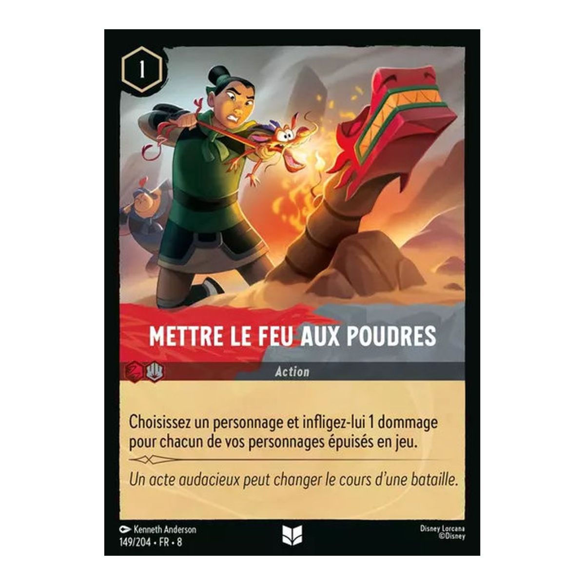 Mettre le feu aux poudres - 149/204 - ROJ - Le Règne de Jafar - Peu Commune - Français