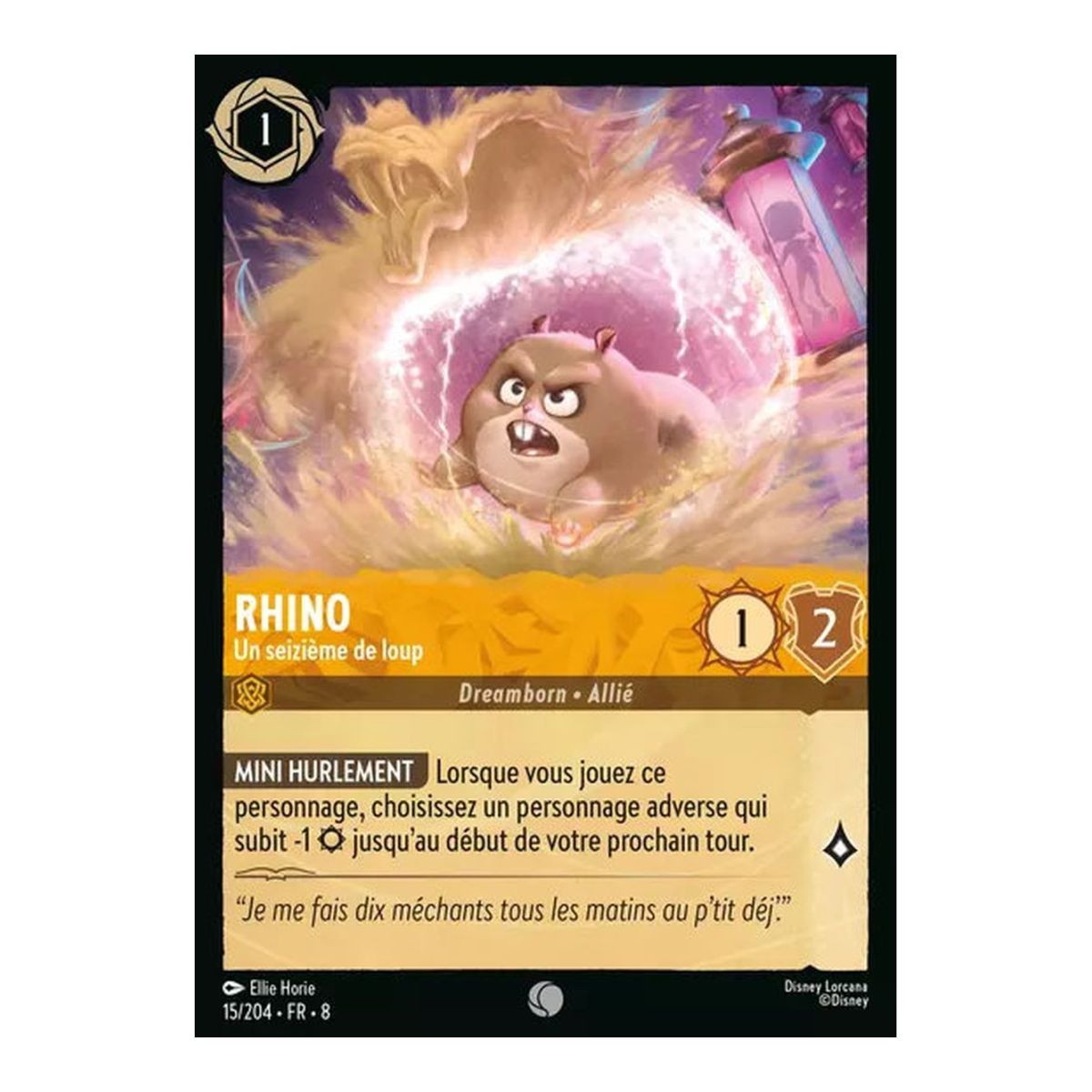 Rhino, Un seizième de loup - 15/204 - ROJ - Le Règne de Jafar - Commune - Français