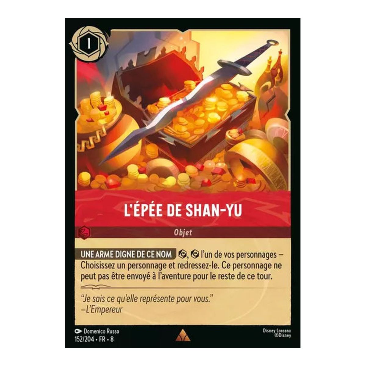 L'épée de Shan-Yu - 152/204 - ROJ - Le Règne de Jafar - Brillante - Premium - Français