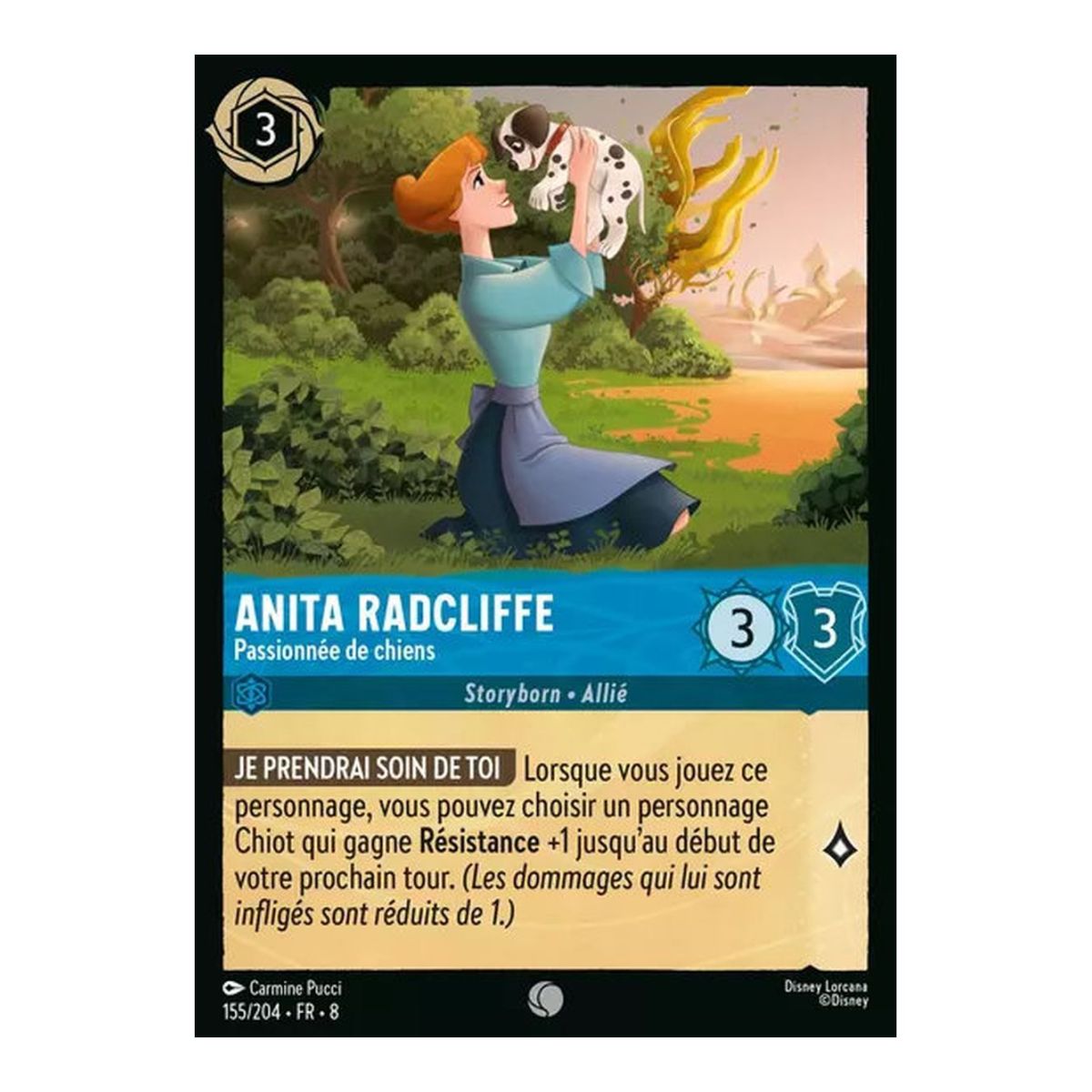 Anita Radcliffe, Passionnée de chiens - 155/204 - ROJ - Le Règne de Jafar - Commune - Français