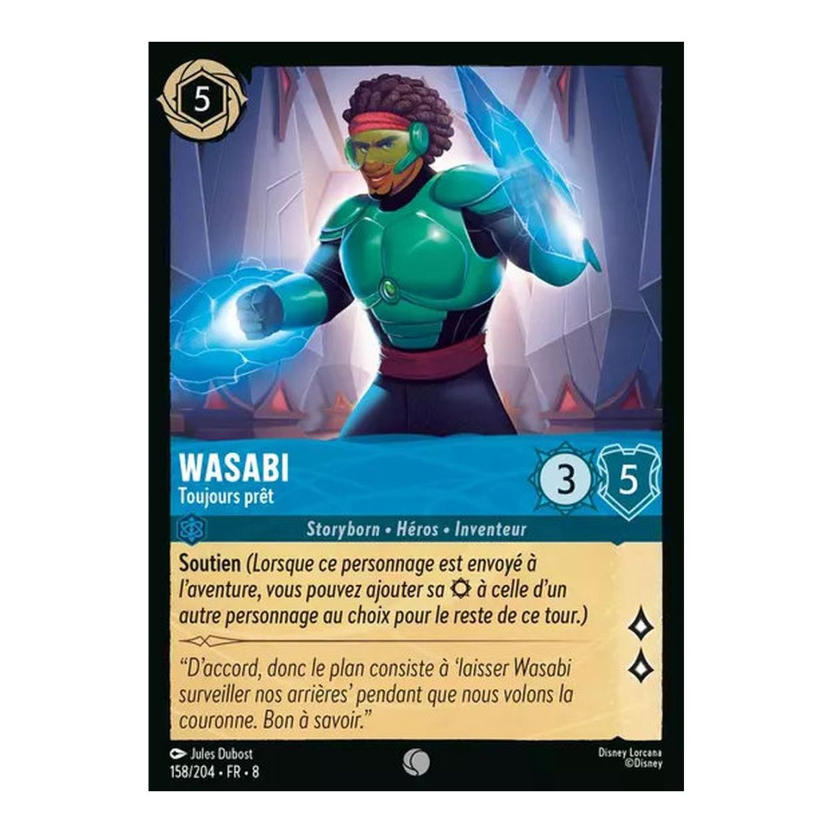 Wasabi, Toujours prêt - 158/204 - ROJ - Le Règne de Jafar - Commune - Français